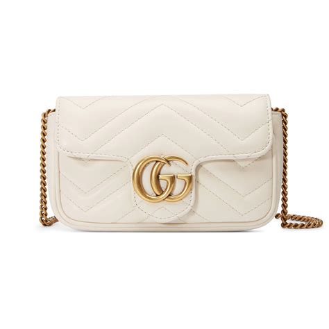 gucci marmont flap white|gg marmont handbags.